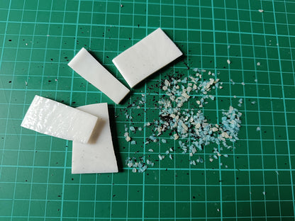 Transparent Glass Pendant Necklace - Handmade Jewellery - Letterbox Gift - Handmade One off Funky Gender Neutral Gift