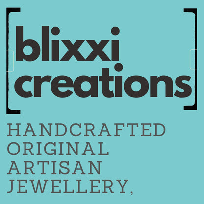 Handmade fused grey glass pendant with cord necklace, original gender-neutral letterbox birthday gift
